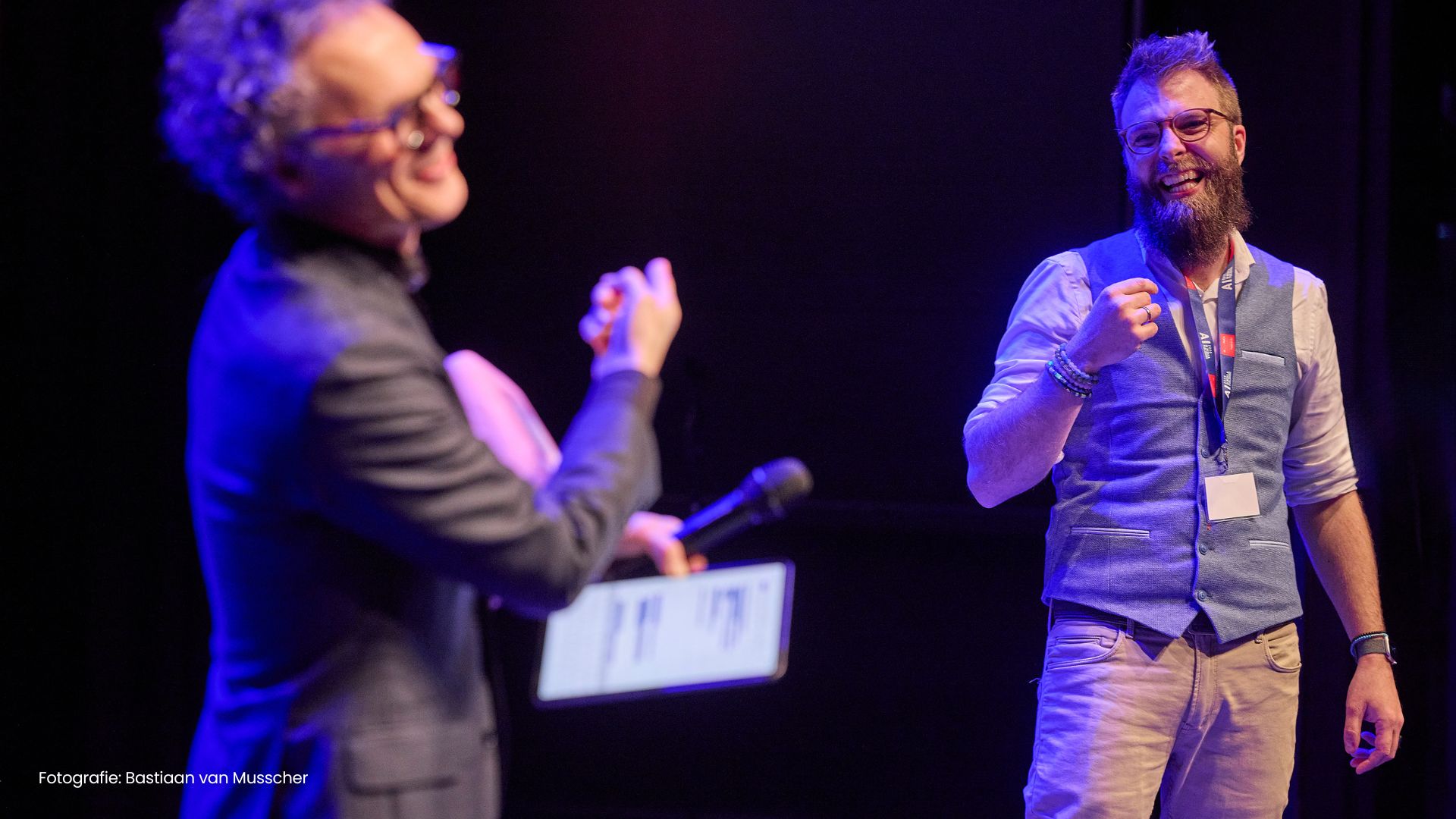 AI spreker Hendrik van Zwol en Ben van der Burg